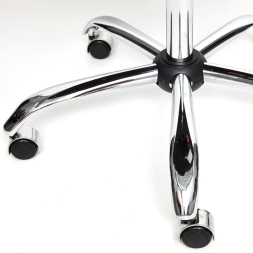 Кресло MAXIMA Хром кож/зам, коричневый, 36-36