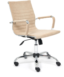 Кресло URBAN-LOW флок , бежевый, 7