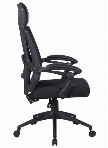 Кресло офисное BRABIX &quot;Nexus ER-401&quot;, с подголовником, черное, 531835
