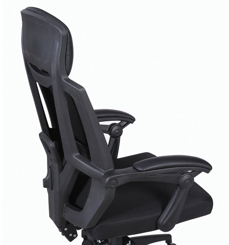 Кресло офисное BRABIX &quot;Nexus ER-401&quot;, с подголовником, черное, 531835