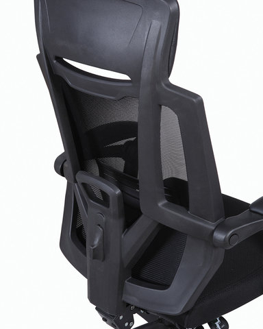 Кресло офисное BRABIX &quot;Nexus ER-401&quot;, с подголовником, черное, 531835