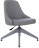 Кресло для приемных и переговорных CH-340GLZ, ткань, серое, 1923860