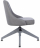 Кресло для приемных и переговорных CH-340GLZ, ткань, серое, 1923860