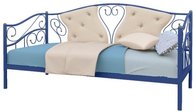 Металлическая кровать тахта Юлия