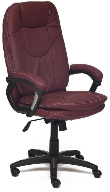Кресло COMFORT кож/зам, бордо, 36-7