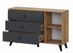 Комод 3 ящика со створкой &quot;Байкал&quot;