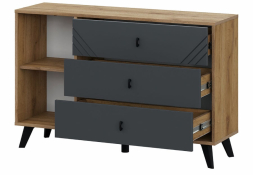 Комод 3 ящика со створкой &quot;Байкал&quot;