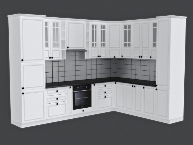 Шкаф Бьянка ШСТ-80 навесной 2-х дверный (800*320*960)