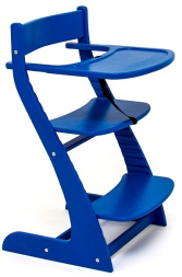 Растущий регулируемый стул Усура синий