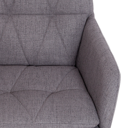 Кресло GARDA ткань, серый, фостер 19