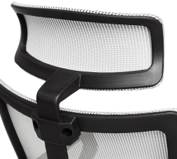 Кресло MESH-4HR ткань, черный/серый