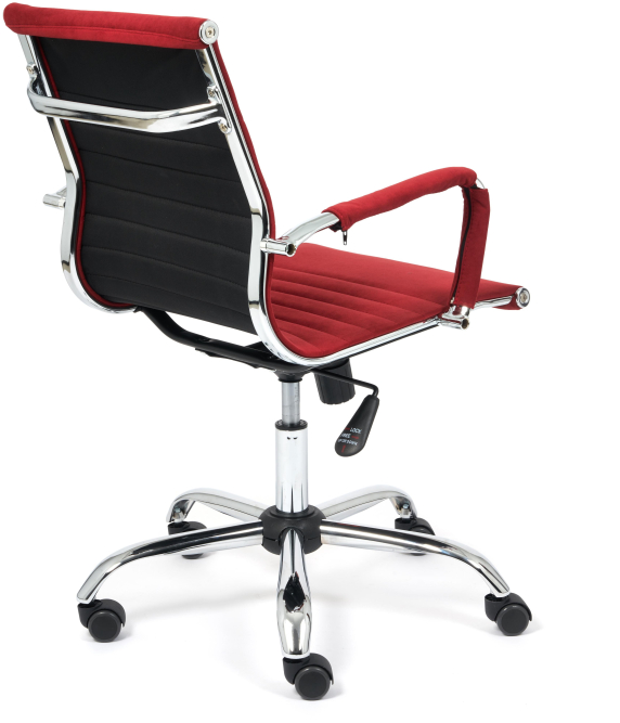 Кресло URBAN-LOW флок , бордовый, 10