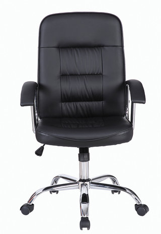 Кресло BRABIX &quot;Bit EX-550&quot;, хром, экокожа, черное, 531838
