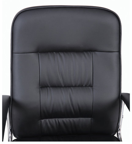 Кресло BRABIX &quot;Bit EX-550&quot;, хром, экокожа, черное, 531838