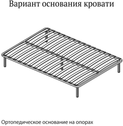 Спальня Ливорно Кровать ЛКР-1