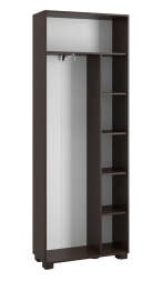 Шкаф с зеркалом «Монблан» МБ-21К венге