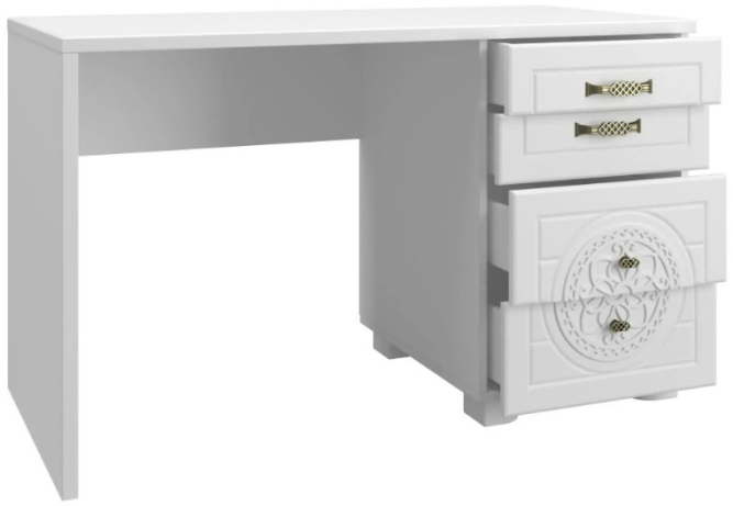 Стол письменный «Монблан» МБ-70К белое дерево