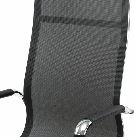 Кресло офисное BRABIX &quot;Line EX-530&quot;, хром, сетка, черное, 531846