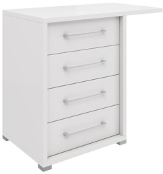 Тумба приставная (4 ящика) МТ52