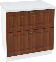 Шкаф нижний 2 ящика Кухня Ницца ШН2Я 800