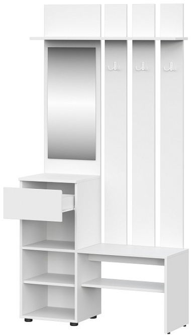 Вешалка с зеркалом Токио