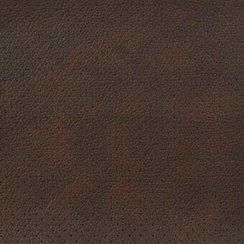 Кресло офисное МЕТТА &quot;К-32&quot; хром, рецик. кожа, подголовник, сиденье и спинка мягкие, темно-коричневое