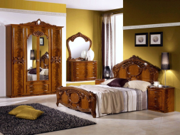 Спальня ОЛЬГА комплект(шкаф 4-х дв)