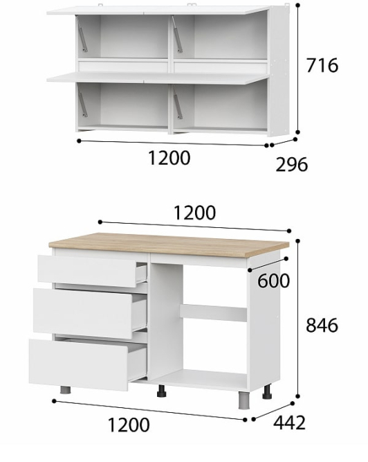 Кухонный гарнитур Токио (серия 3)