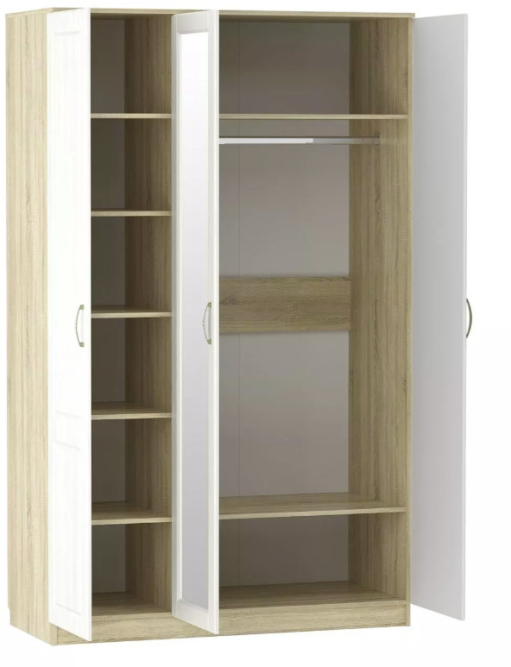 Шкаф для одежды Оливия НМ 040.33 Х