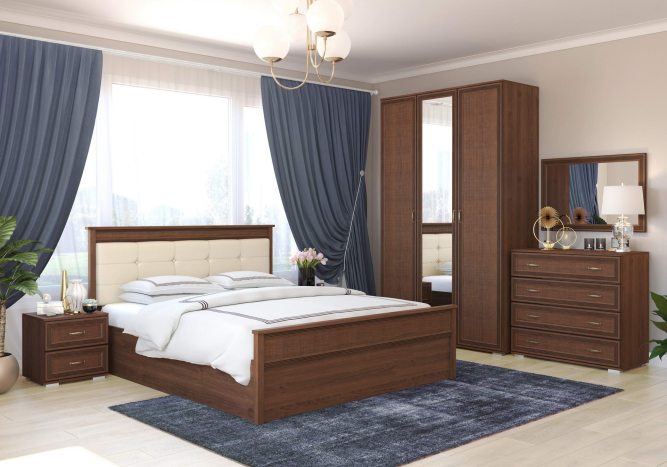 Спальня Ливорно Шкаф 3-х ств. ЛШ-24