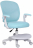 Кресло детское с подставкой для ног BRABIX &quot;Toy MG-205&quot;, сетка/ткань TW, голубое, 533152