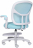 Кресло детское с подставкой для ног BRABIX &quot;Toy MG-205&quot;, сетка/ткань TW, голубое, 533152
