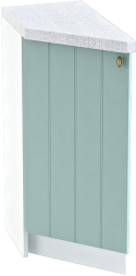 Шкаф нижний торцевой с 1 створкой левый Кухня Прованс ШНТ 300L