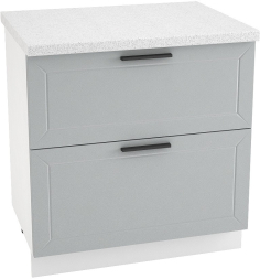 Шкаф нижний 2 ящ. ШН2Я 800 Глетчер