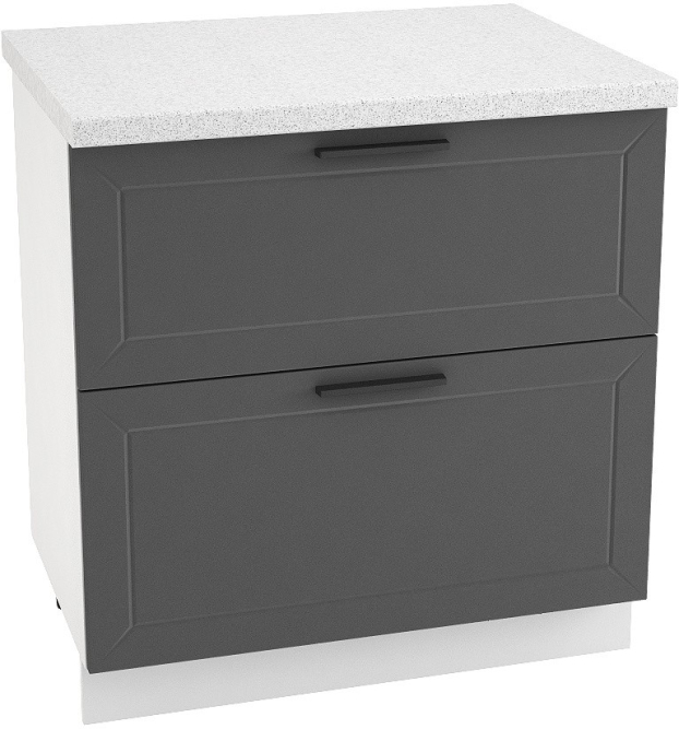 Шкаф нижний 2 ящ. ШН2Я 800 Глетчер