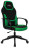 Кресло компьютерное BRABIX &quot;Alpha GM-018&quot;, ткань/экокожа, черное/зеленое, 532639, GM-018_532639