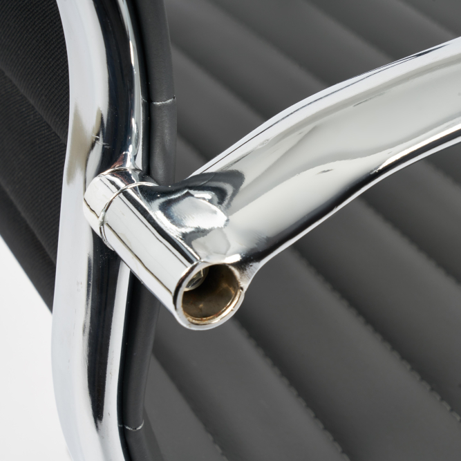 Кресло URBAN-LOW кож/зам, металлик, 36