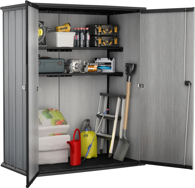 Шкаф высокий (High Store) 1400 л. + 2 полки