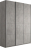 Шкаф-купе Прайм 3-х дверный (ЛДСП) Бетон