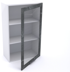 Шкаф Дублин ШСТ-60 960 навесной со стеклом