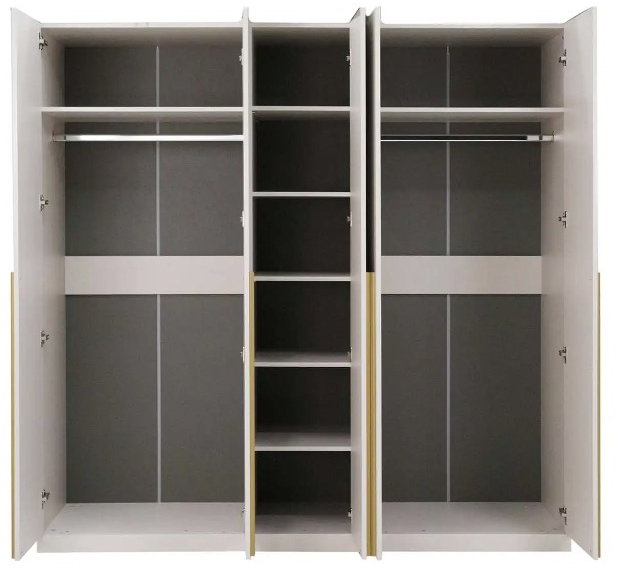 Шкаф 5-х створчатый Николь 25