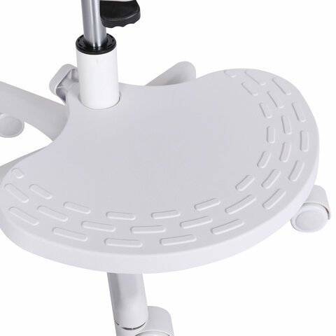 Кресло детское с подставкой для ног BRABIX &quot;Toy MG-205&quot;, сетка/ткань TW, серое, 533153