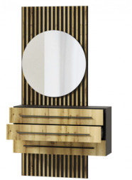 Тумба подвесная с зеркалом сек. №1 Аэлита