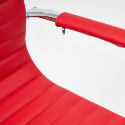 Кресло URBAN-LOW кож/зам, красный, 36-161