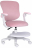 Кресло детское с подставкой для ног BRABIX &quot;Sky MG-206&quot;, велюр, розовое, 533154