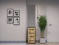 Тумба с зеркалом сек. №2 Аэлита