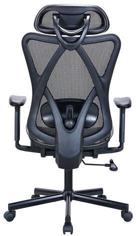 Кресло BRABIX PREMIUM "Axion ER-701", синхромеханизм, регулируемые подголовник и спинка, сетка, черное, 532965
