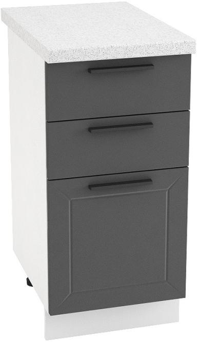 Шкаф нижний 3 ящ. ШН3Я 400 Глетчер