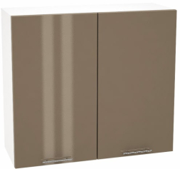 Шкаф верхний с 2 створками Кухня Валерия ШВ 800 (глянец)