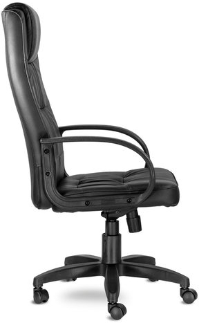 Кресло офисное &quot;Премьер&quot;, кожзам, черное